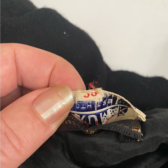 Vintage Rajkumar cashmere women sweater Cardigan blazer jacket with sequins trim - Picture 9 of 12